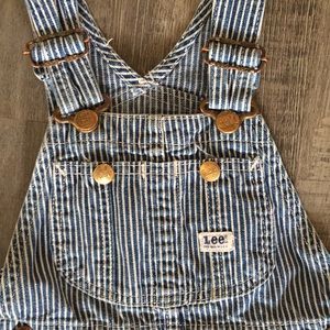 Sweet Striped Vintage Overalls